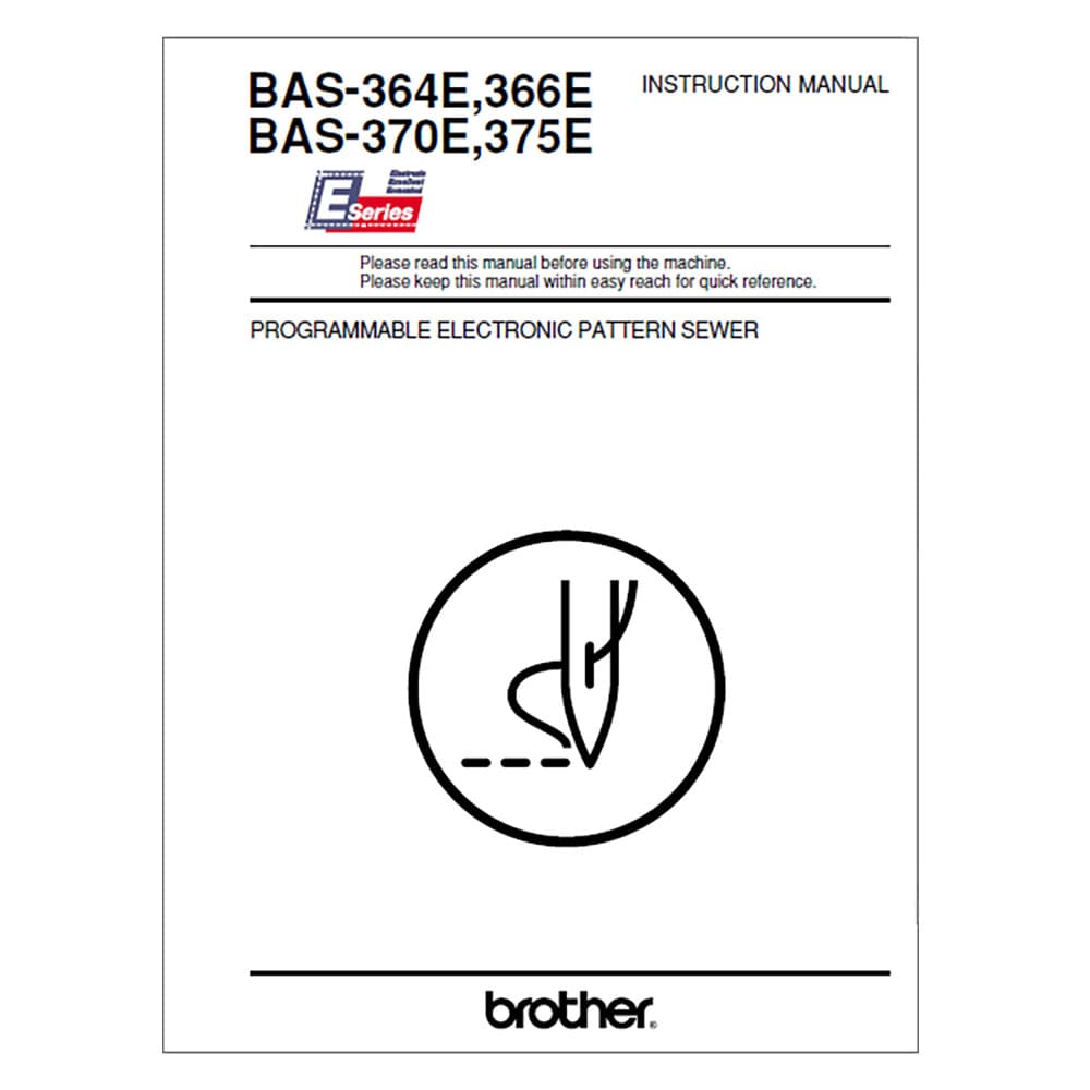 Brother BAS-364E Instruction Manual image # 116717