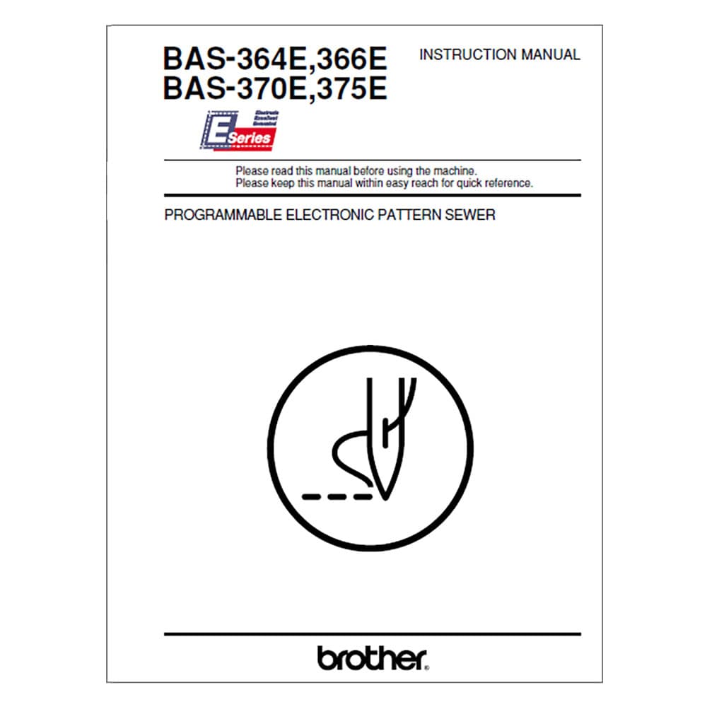 Brother BAS-370E Instruction Manual image # 116720