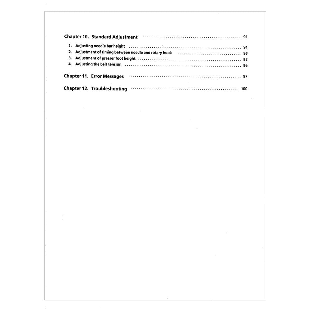 Brother BAS-416A Instruction Manual image # 116733