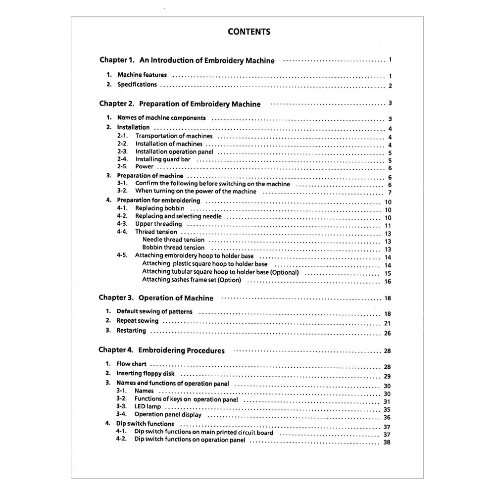 Brother BAS-416A Instruction Manual image # 116730