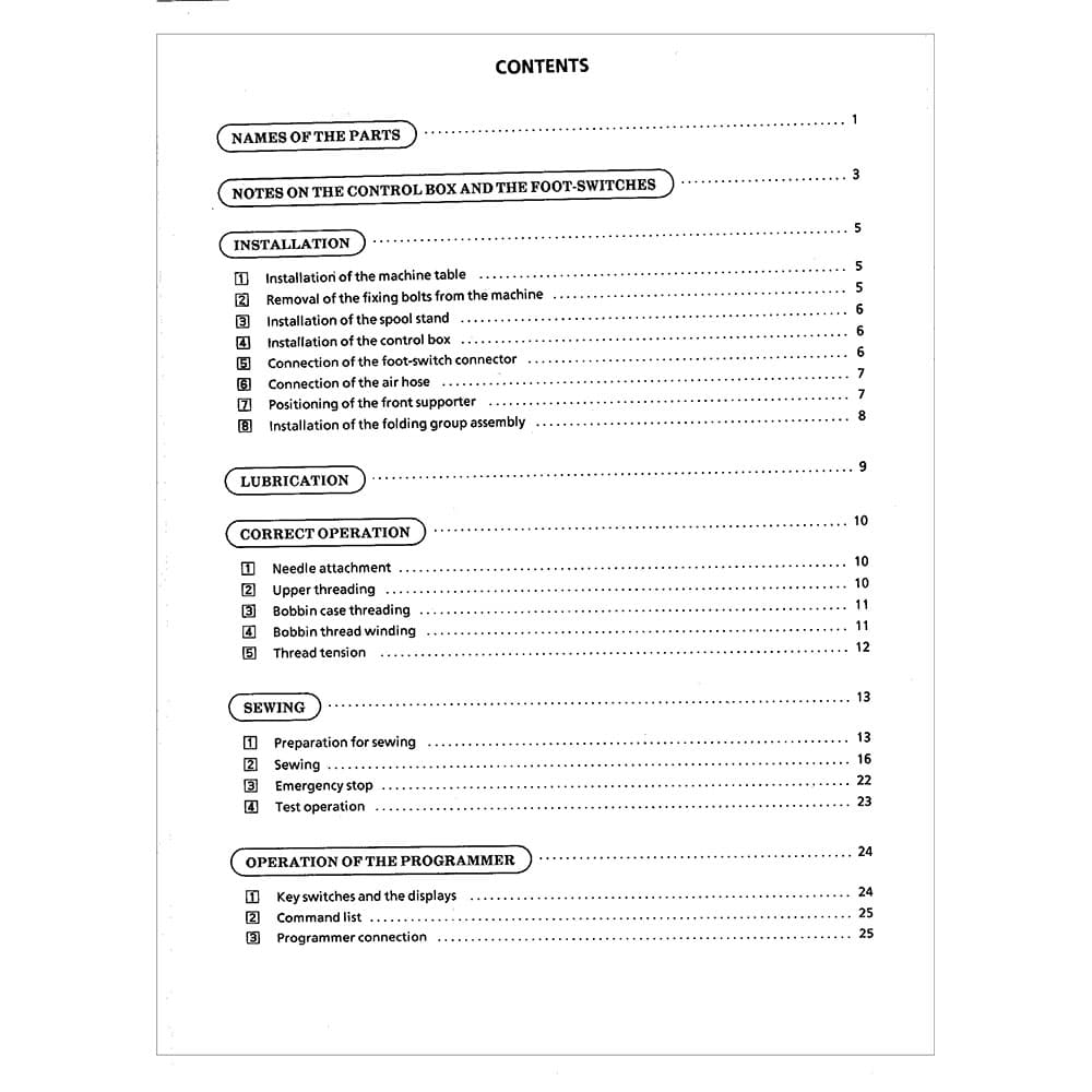 Brother BAS-760 Instruction Manual image # 116747