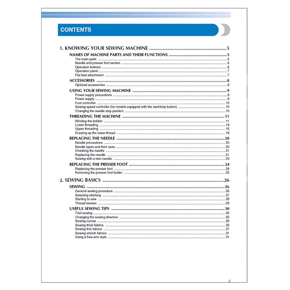 Brother BC1000 Instruction Manual image # 118005