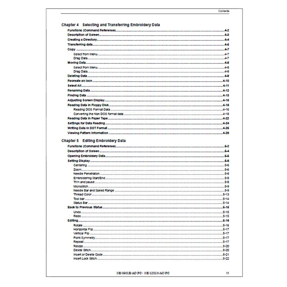 Brother BE-1201B-AC-PC Instruction Manual image # 116804