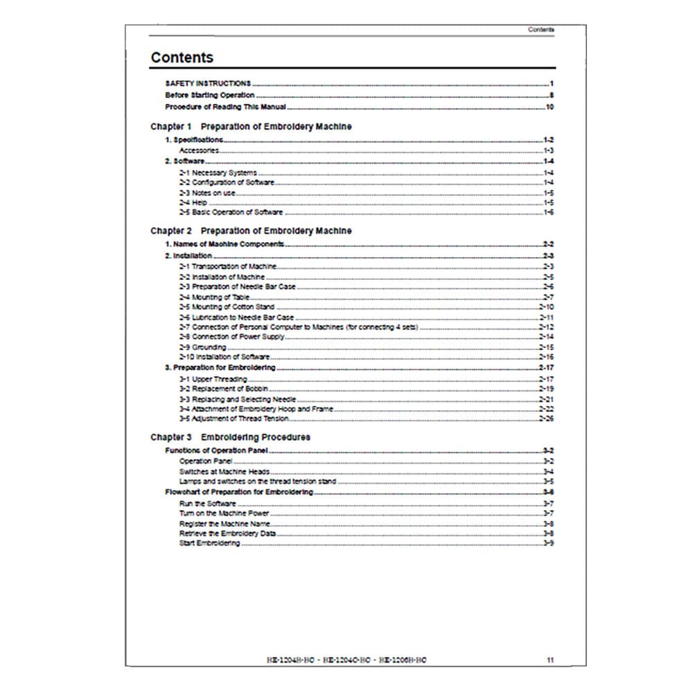 Brother BE-1204C-BC Instruction Manual image # 116812