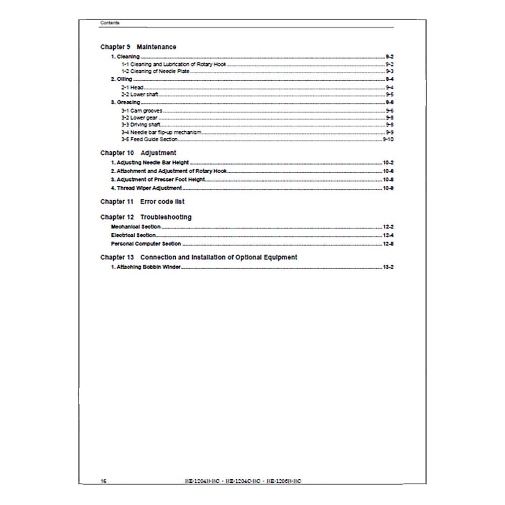 Brother BE-1206B-BC Instruction Manual image # 116797