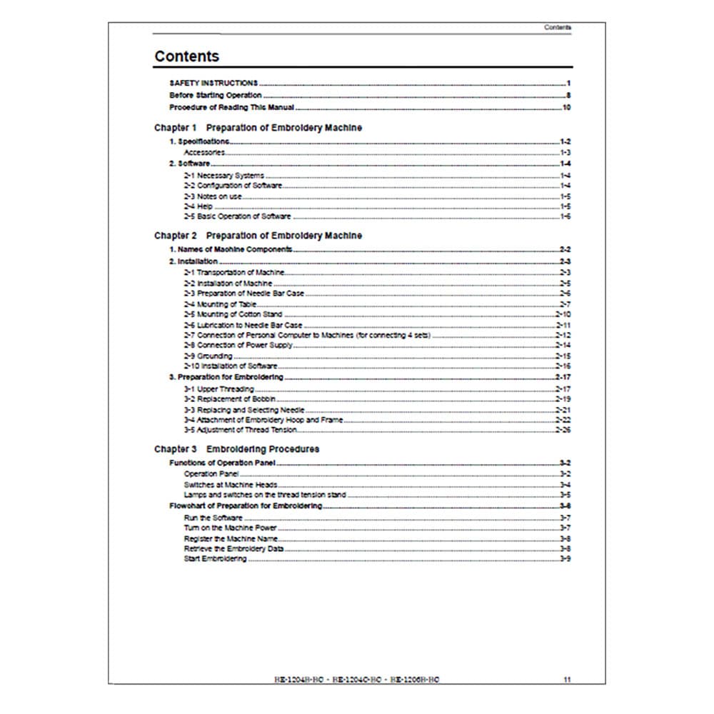 Brother BE-1206B-BC Instruction Manual image # 116796