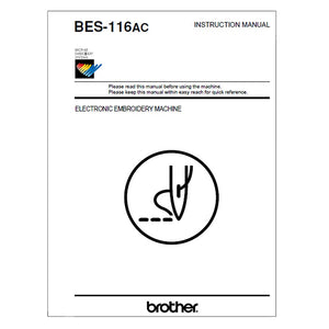 Brother BES-116AC Instruction Manual image # 116821