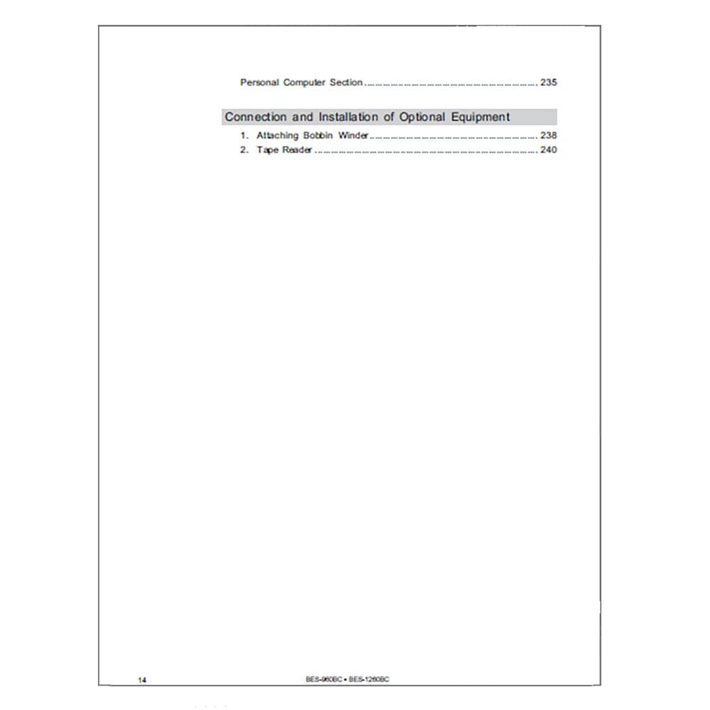 Brother BES-1260BC Instruction Manual image # 116863