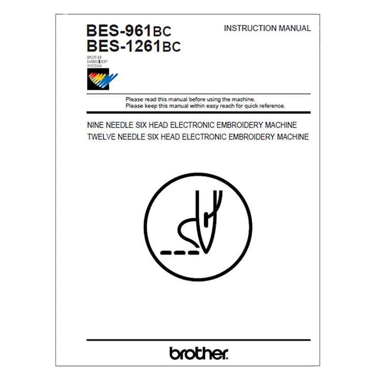 Brother BES-1261BC Instruction Manual image # 116865