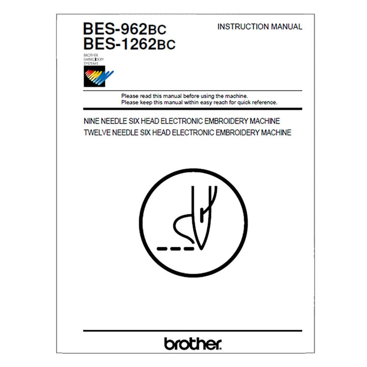 Brother BES-1262BC Instruction Manual image # 116869