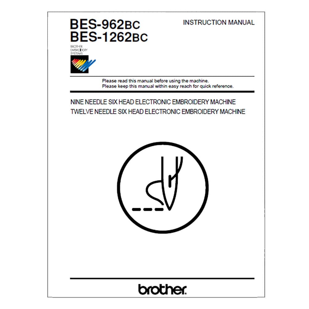 Brother BES-1262BC Instruction Manual image # 116869