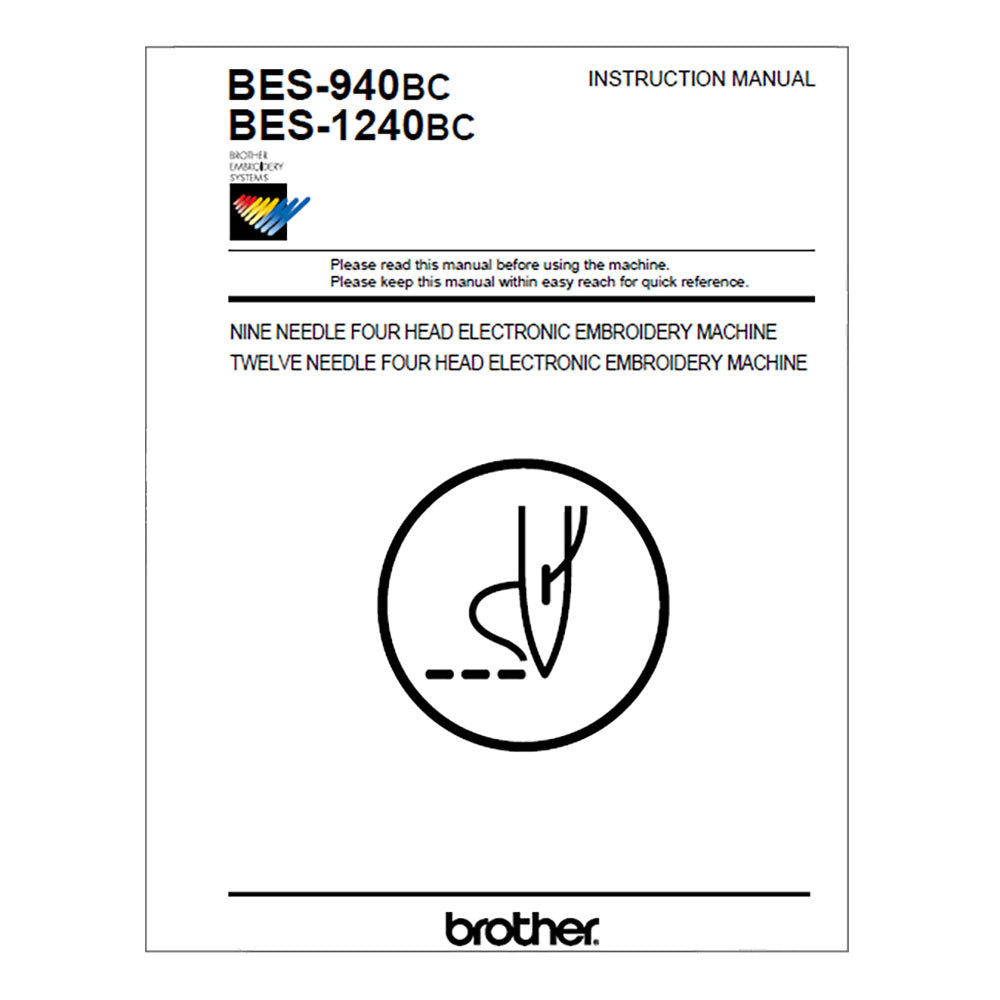 Brother BES-940BC Instruction Manual image # 116942