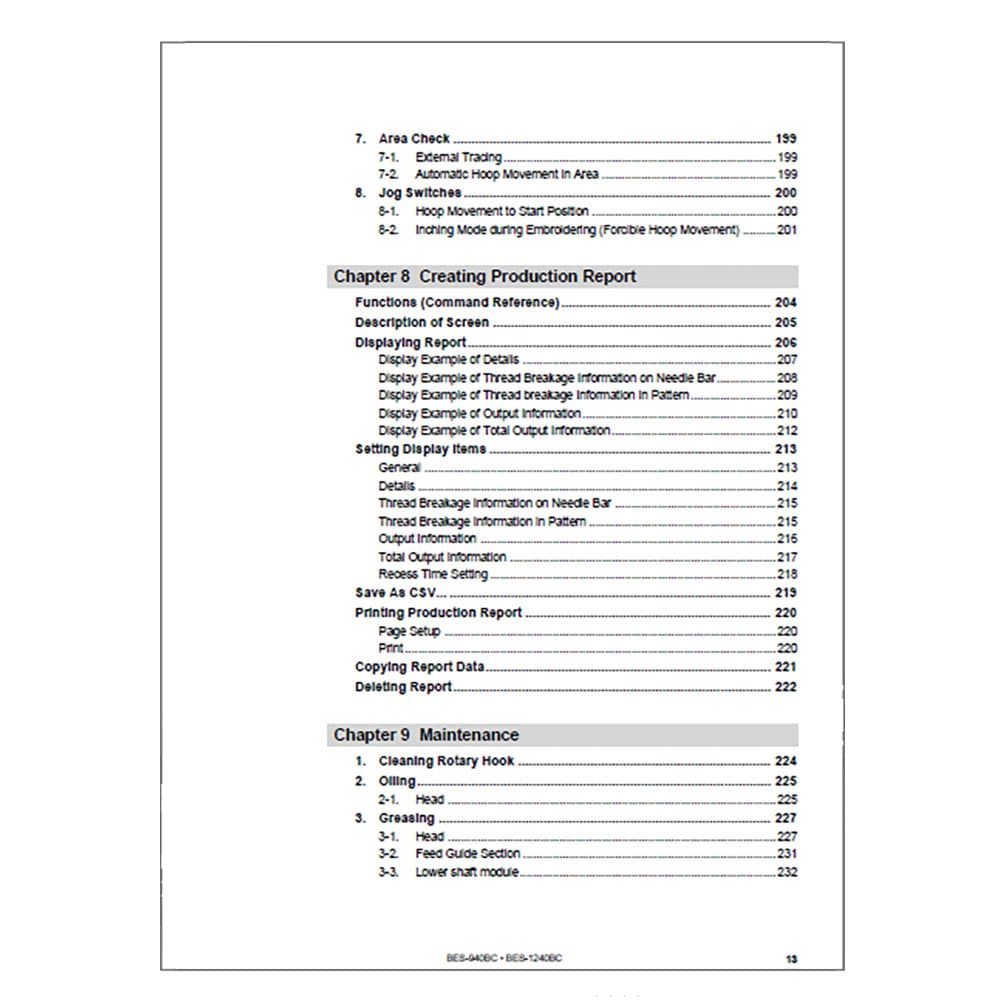 Brother Industrial BES-940C Instruction Manual image # 116975
