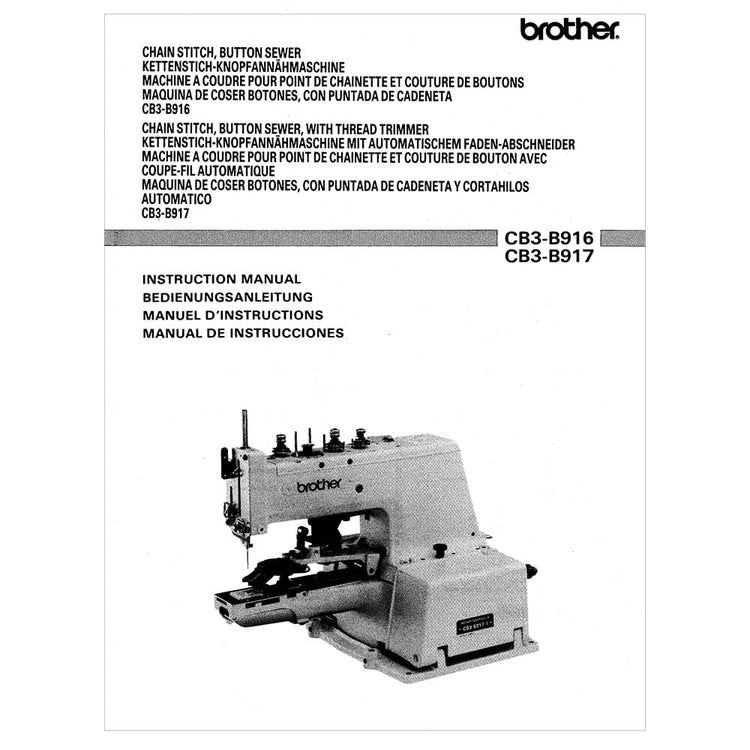 Brother CB3-B917 Instruction Manual image # 117037