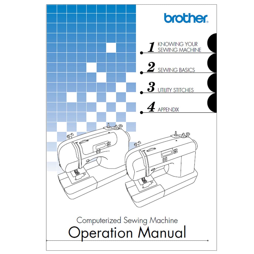 Brother CE-5000PRW Instruction Manual image # 117087