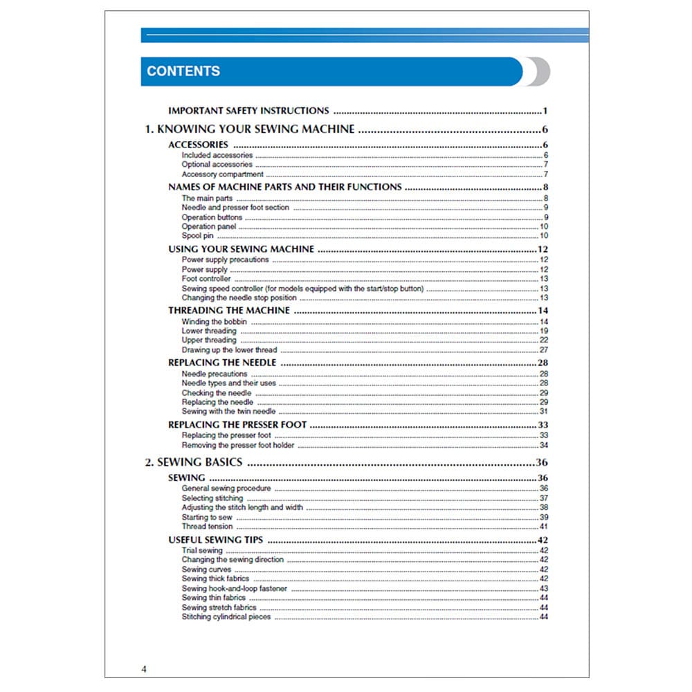 Brother CP-6500 Instruction Manual image # 117107