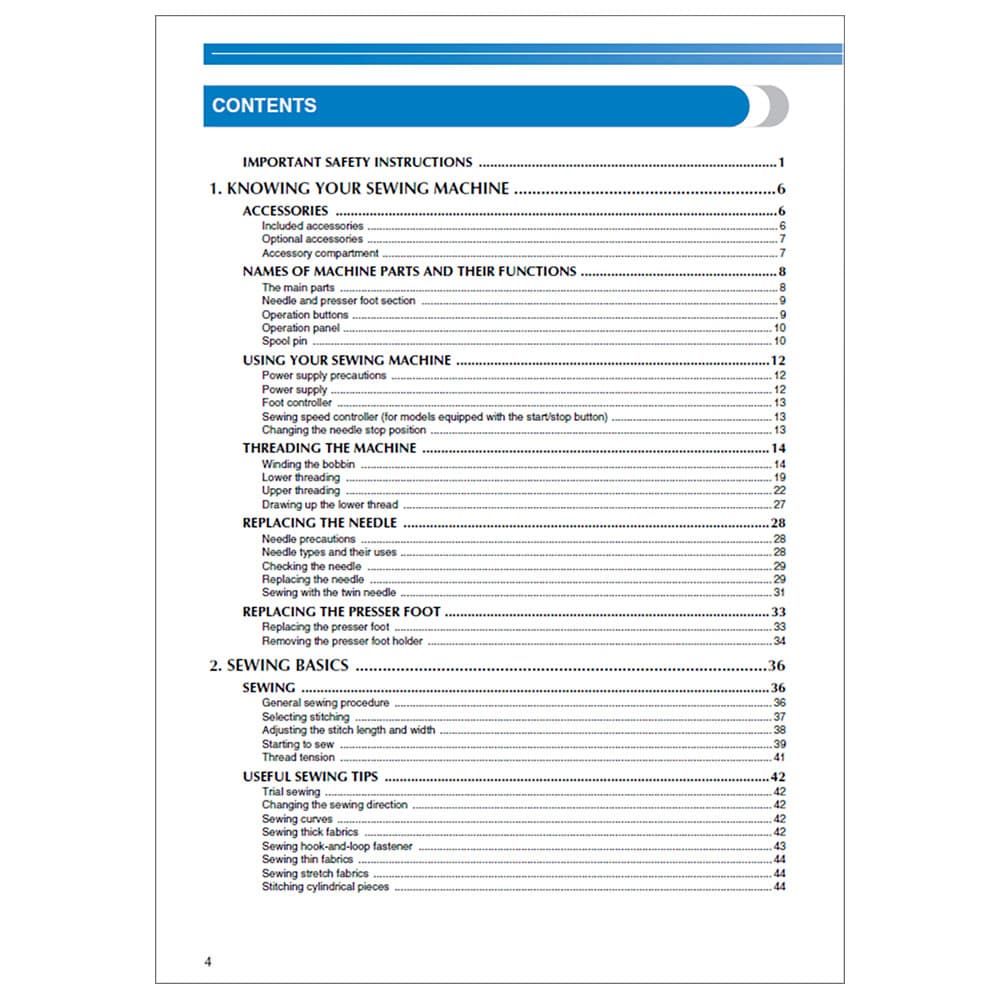 Brother CP-7500 Instruction Manual image # 117120