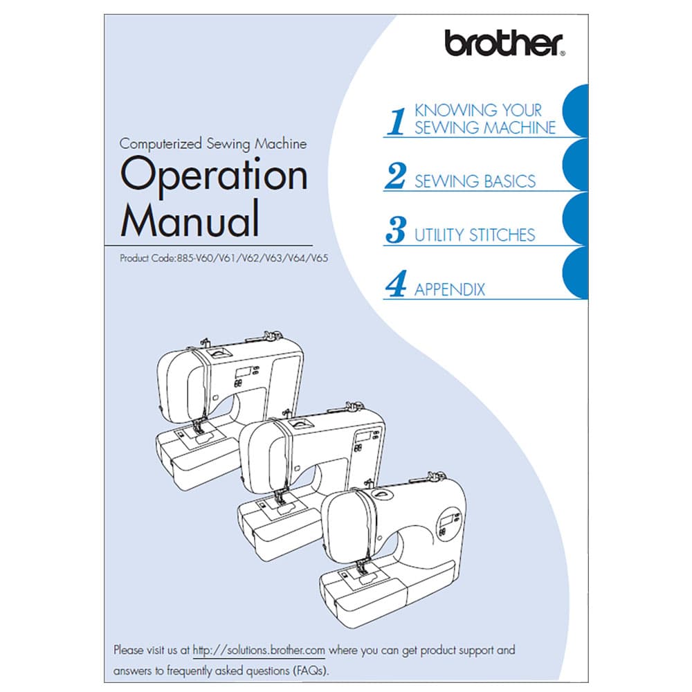 Brother CS-5055PRW Instruction Manual image # 117121