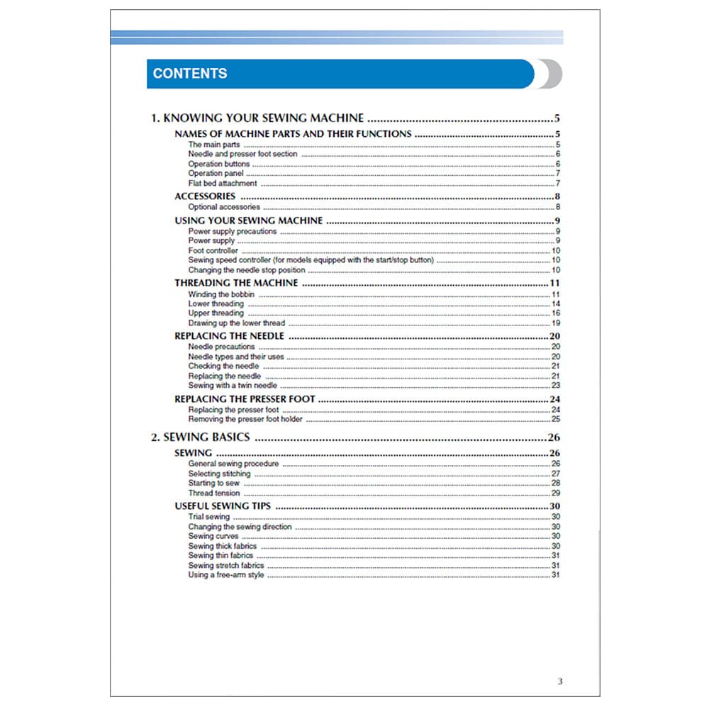 Brother CS-6000B Instruction Manual image # 117126