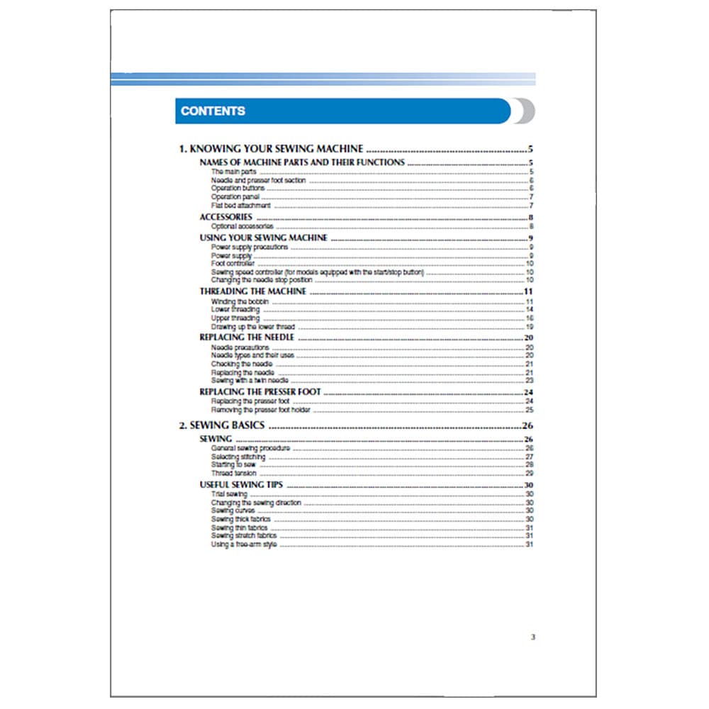 Brother CS-6000i Instruction Manual image # 117132