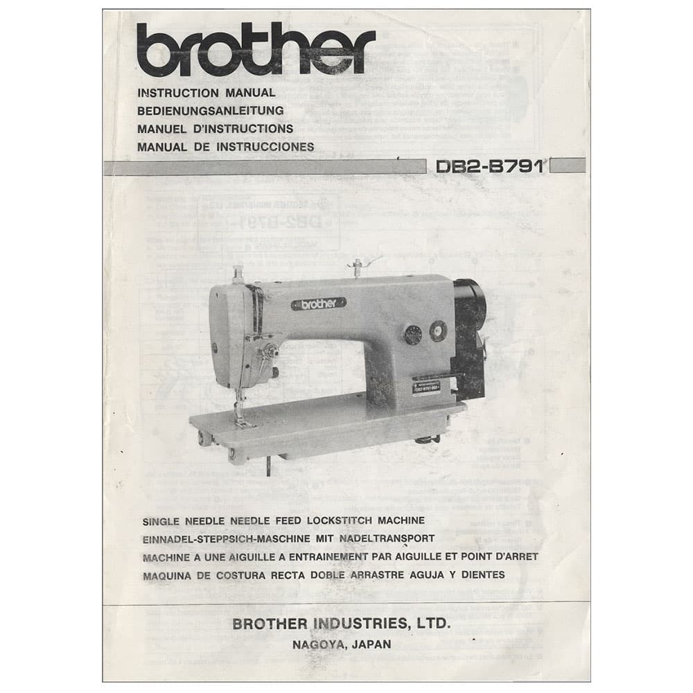 Brother DB2-B791 Instruction Manual image # 117176