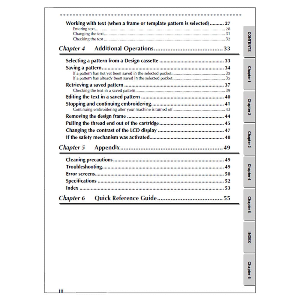 Brother E-100P Instruction Manual image # 118041