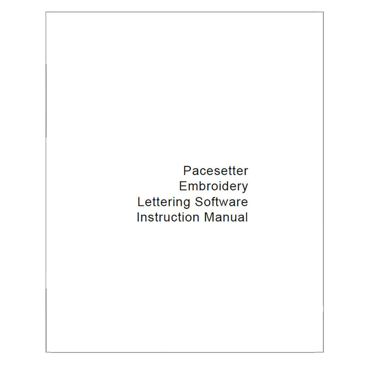 Brother ELS Lettering Instruction Manual image # 117182