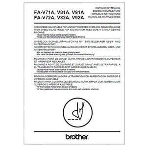 Brother FA-V82A Instruction Manual image # 117190