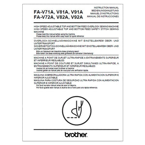 Brother FA-V92A Instruction Manual image # 117192