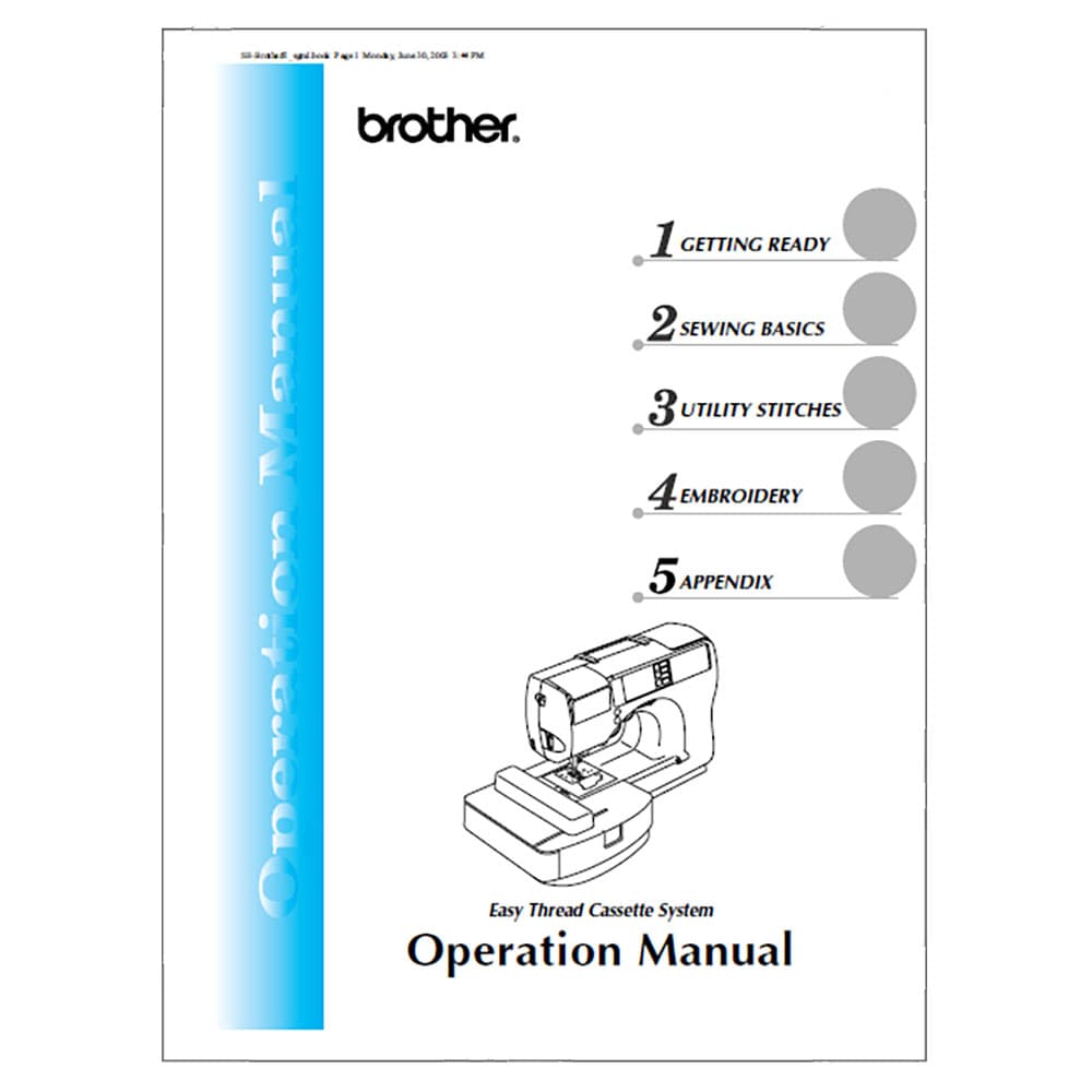 Brother HE-120 Instruction Manual image # 118054