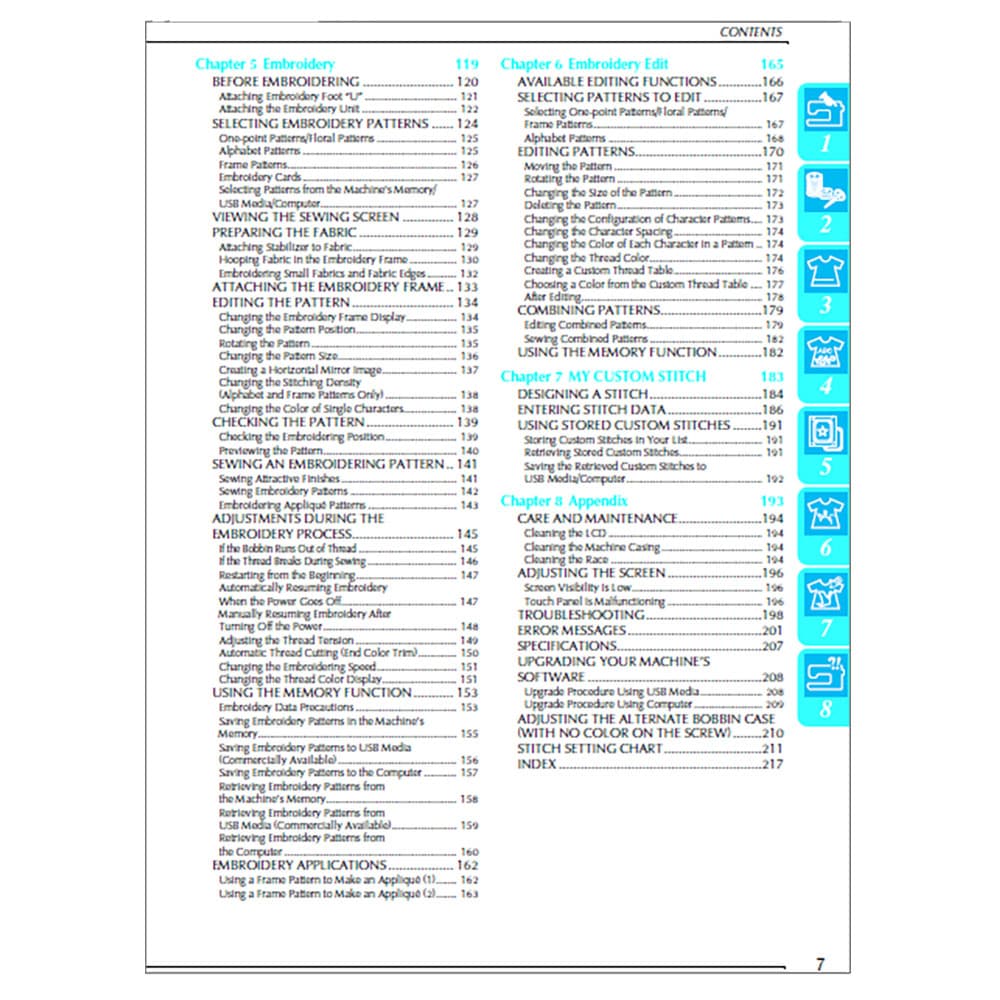 Brother Innovis 2800D Instruction Manual image # 118189