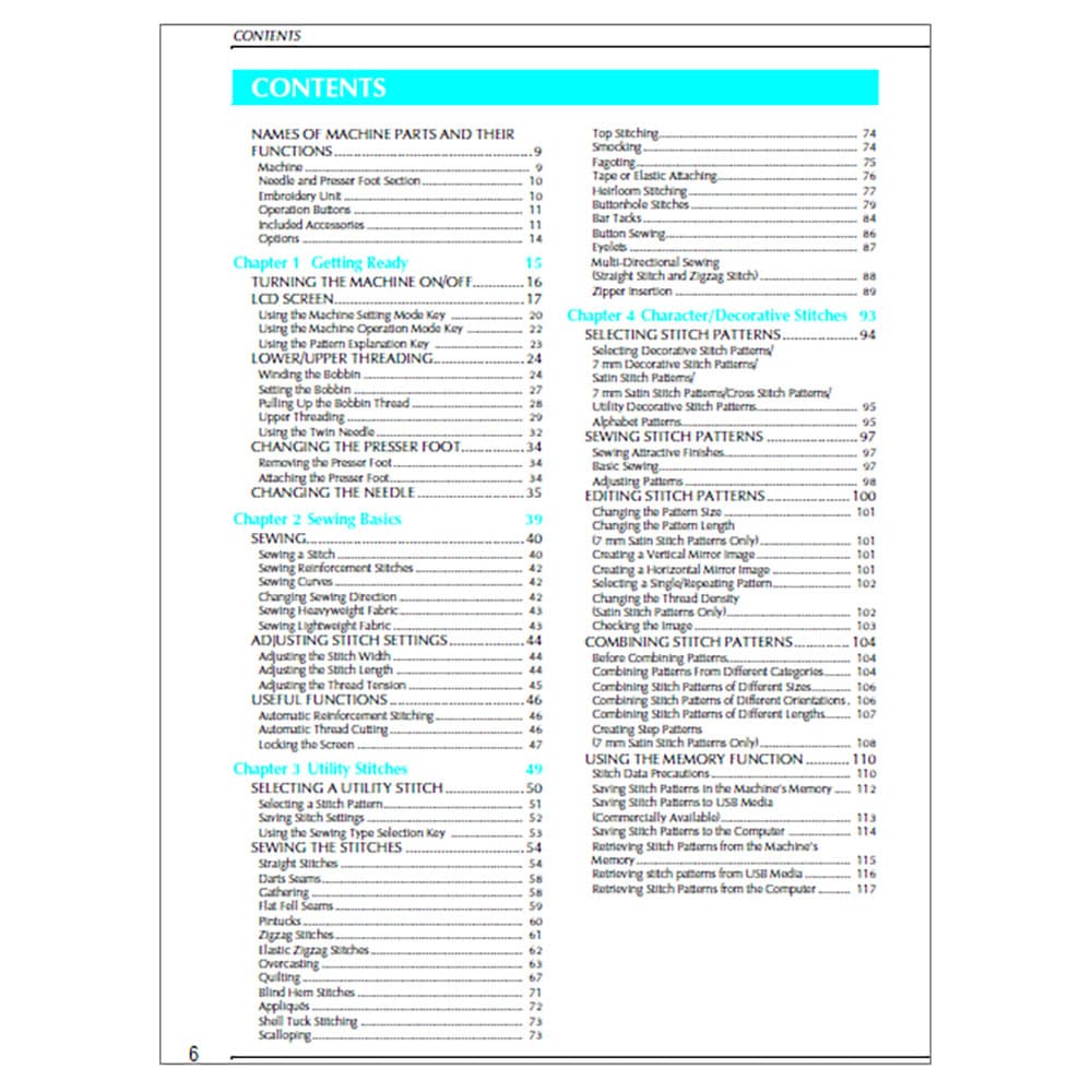 Brother Innovis 2800D Instruction Manual image # 118187