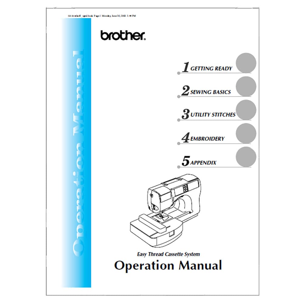 Brother Innovis 500D Instruction Manual image # 118222