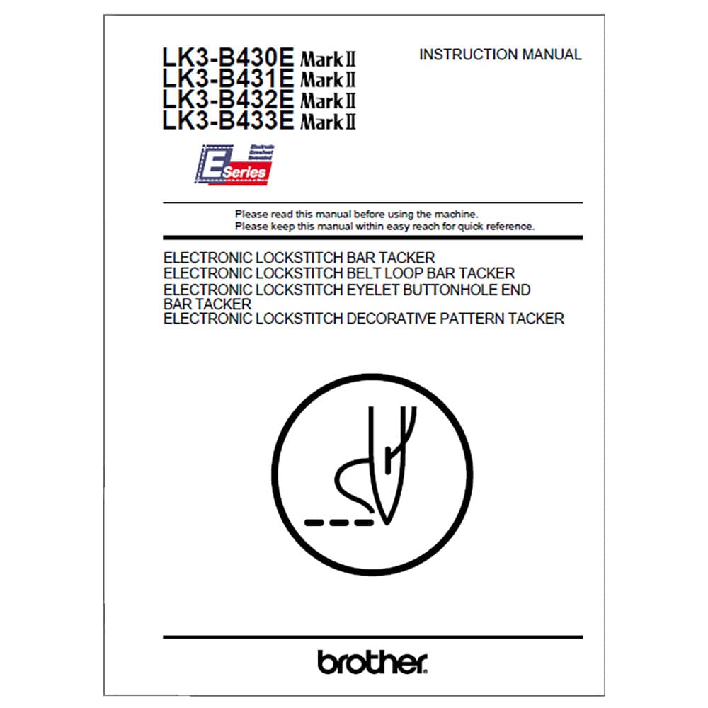 Brother LK3-B430E Instruction Manual image # 115322