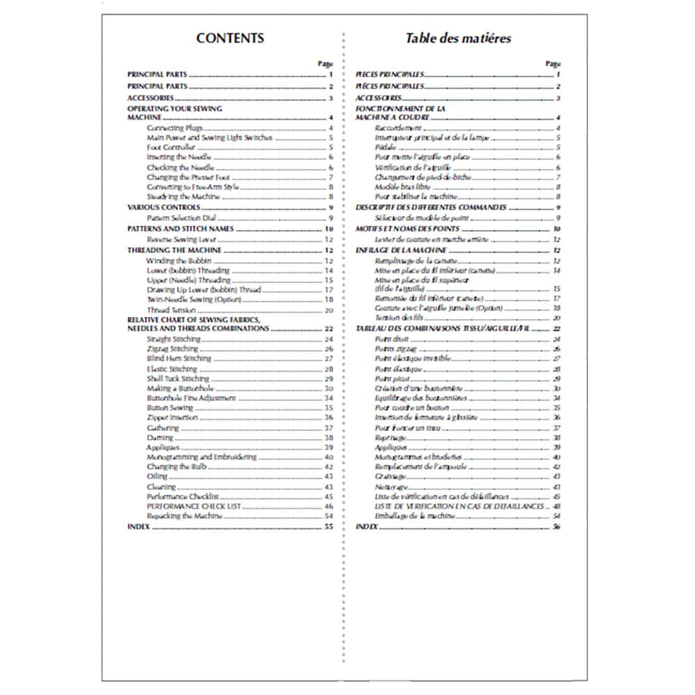 Brother LS-2125 Instruction Manual image # 118254