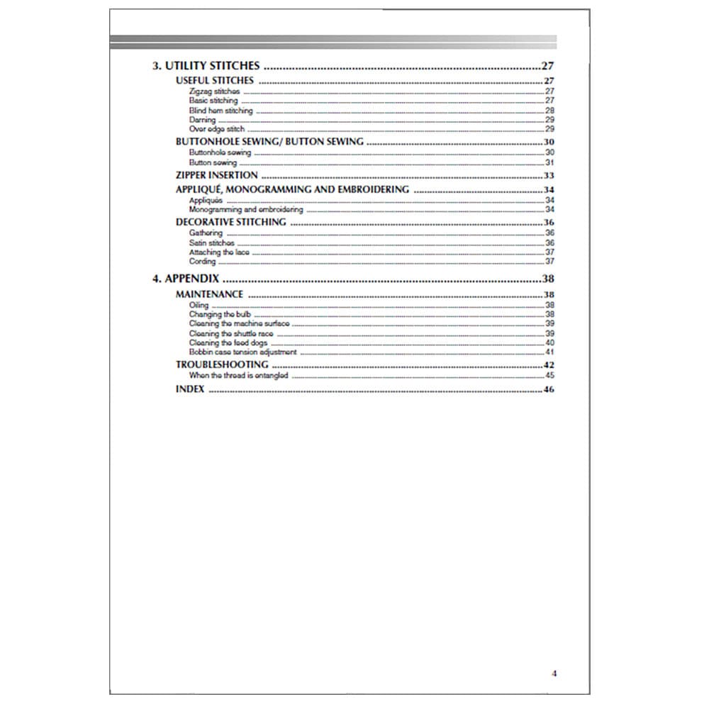 Brother LS2300PRW Instruction Manual image # 117478