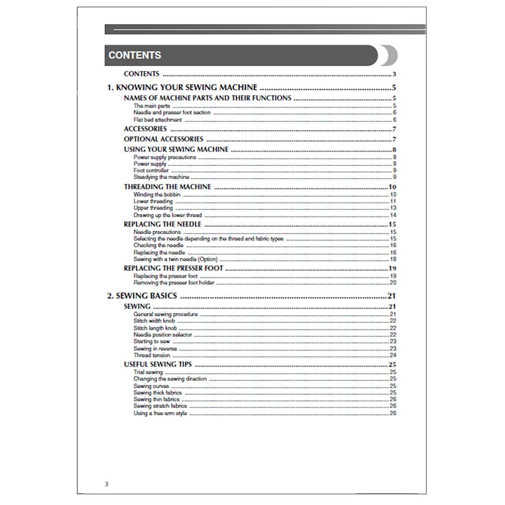 Brother LS2300PRW Instruction Manual image # 117477