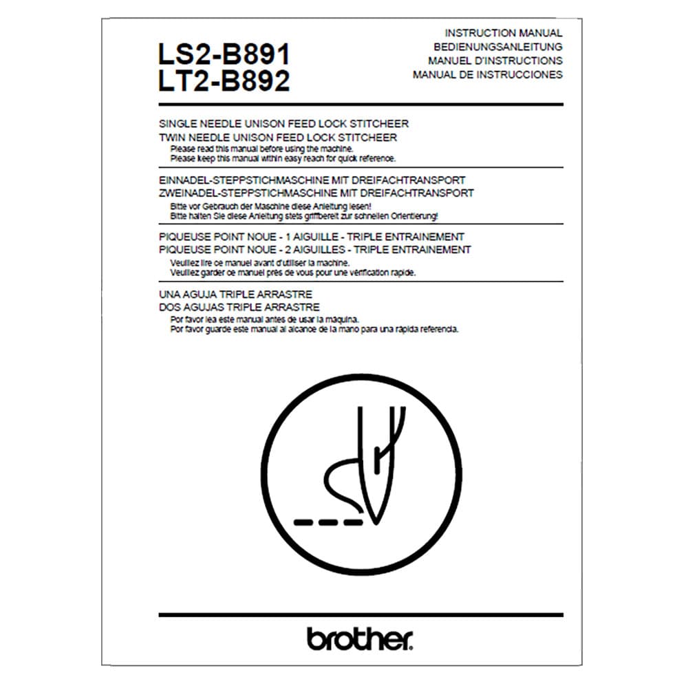 Brother LS2-B891 Instruction Manual image # 117440