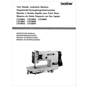 Brother LT2-B847 Mark II Instruction Manual image # 117494