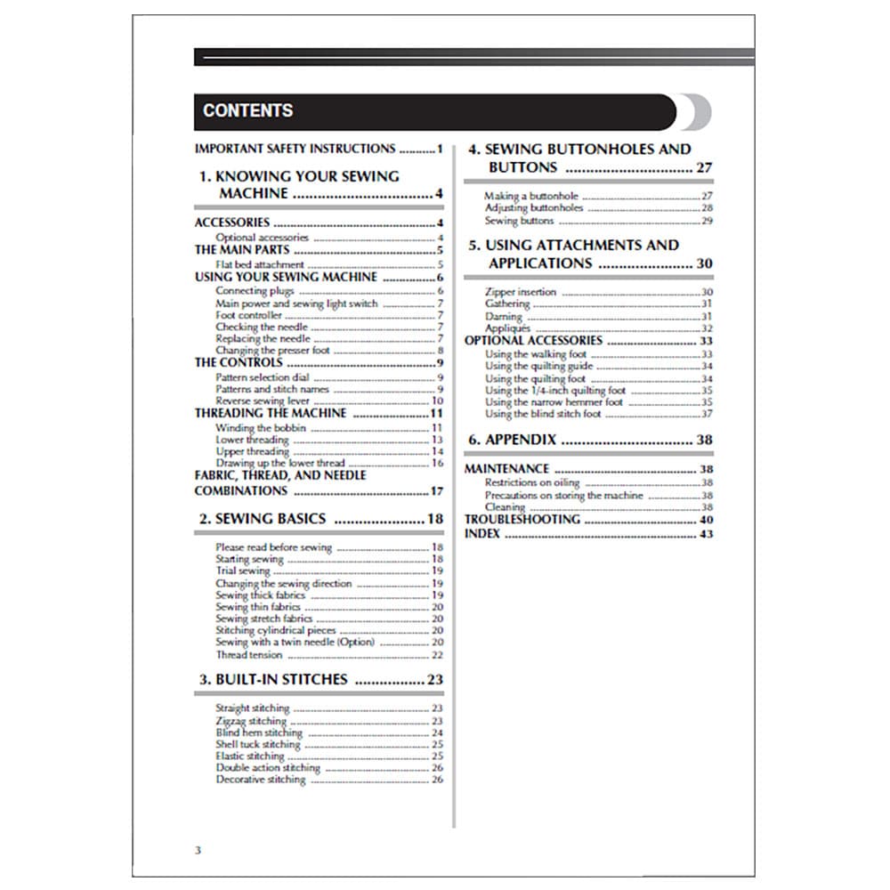 Brother LX-2500 Instruction Manual image # 117510