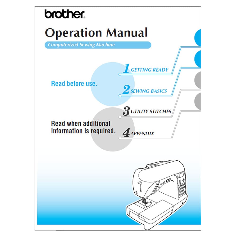 Brother NX-450 Instruction Manual image # 118289