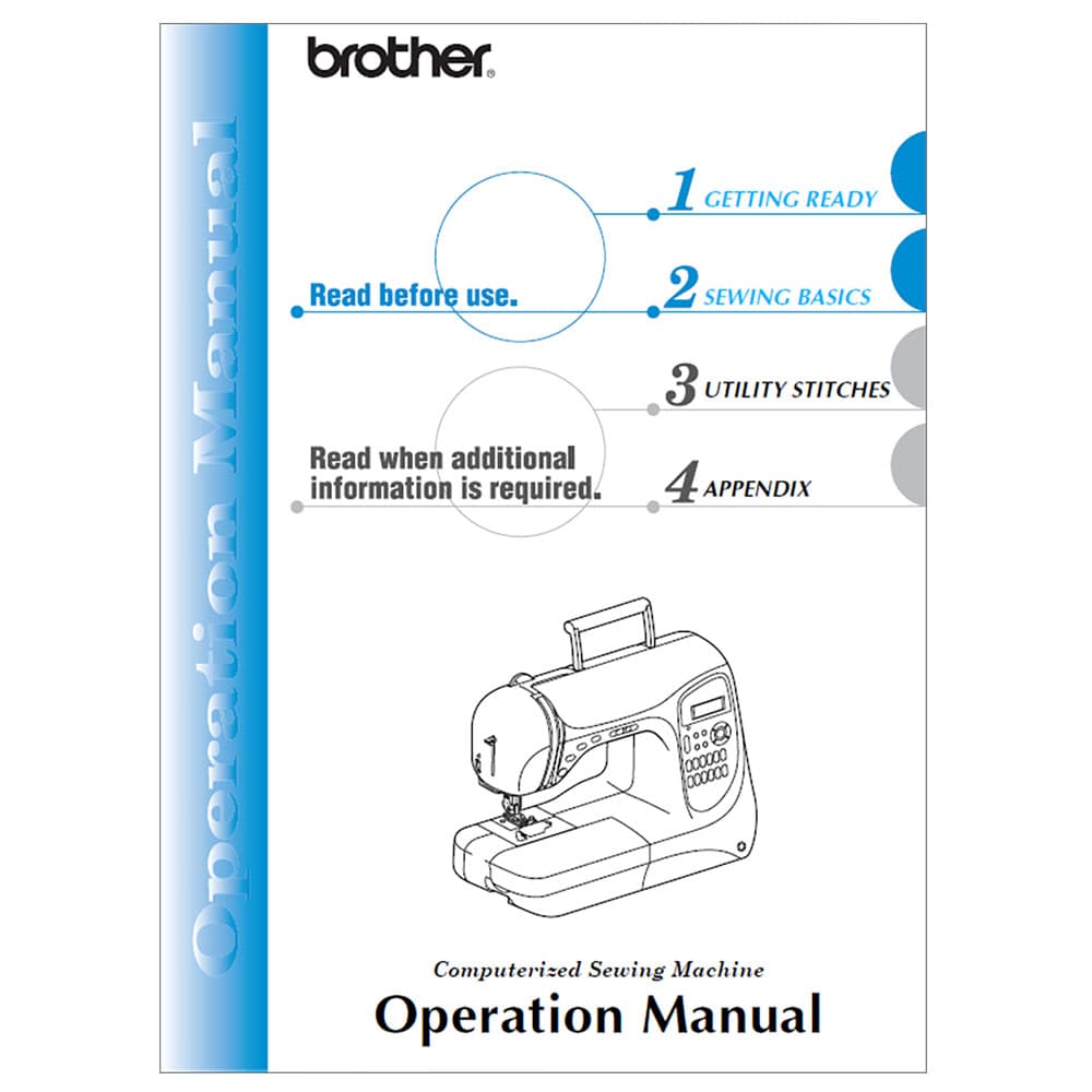 Brother NX-600 Instruction Manual image # 118302