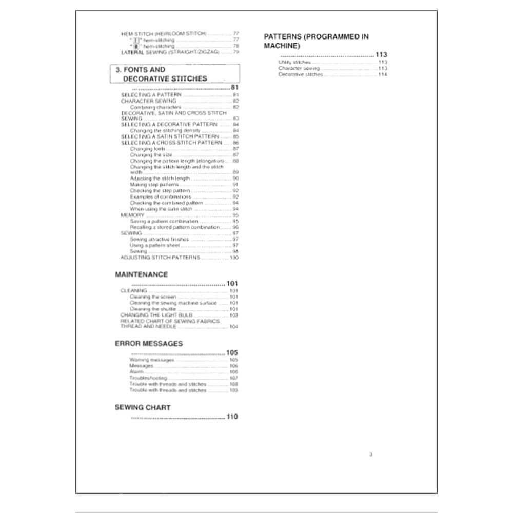 Brother PC-6000 Instruction Manual image # 117538