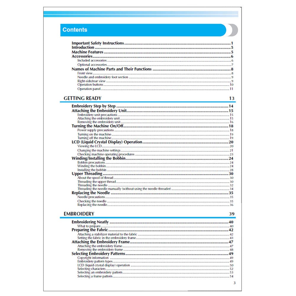 Brother PE-750D Instruction Manual image # 115458