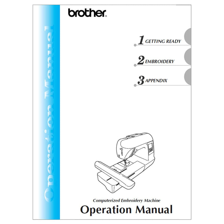 Brother PE-780D Instruction Manual image # 118465