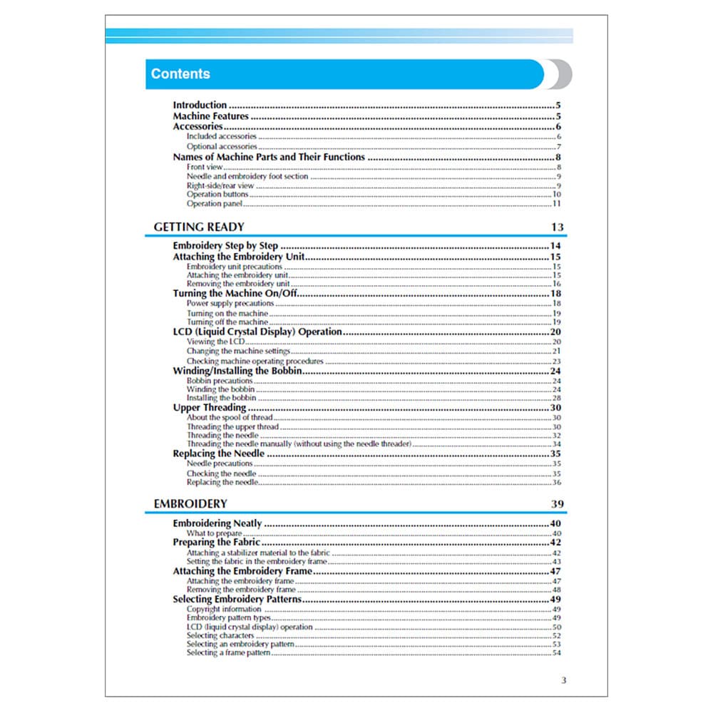 Brother PE-780D Instruction Manual image # 118466