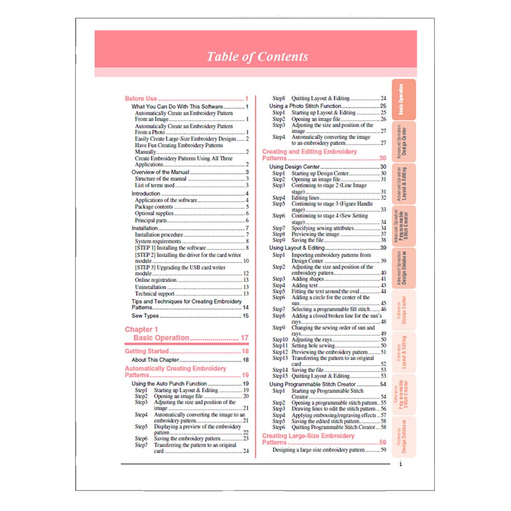 Brother PEDESIGN 6.0 Instruction Manual image # 117551