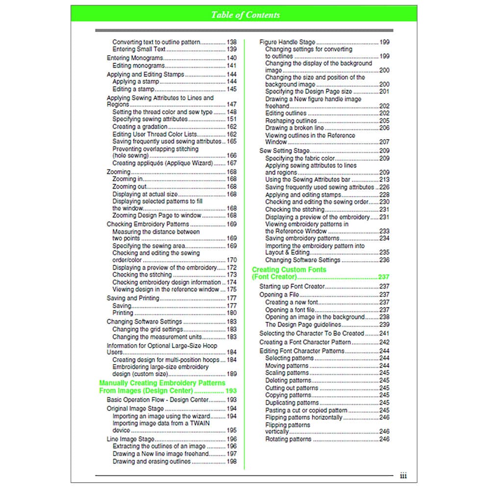 Brother PEDESIGN 7.0 Instruction Manual image # 117558