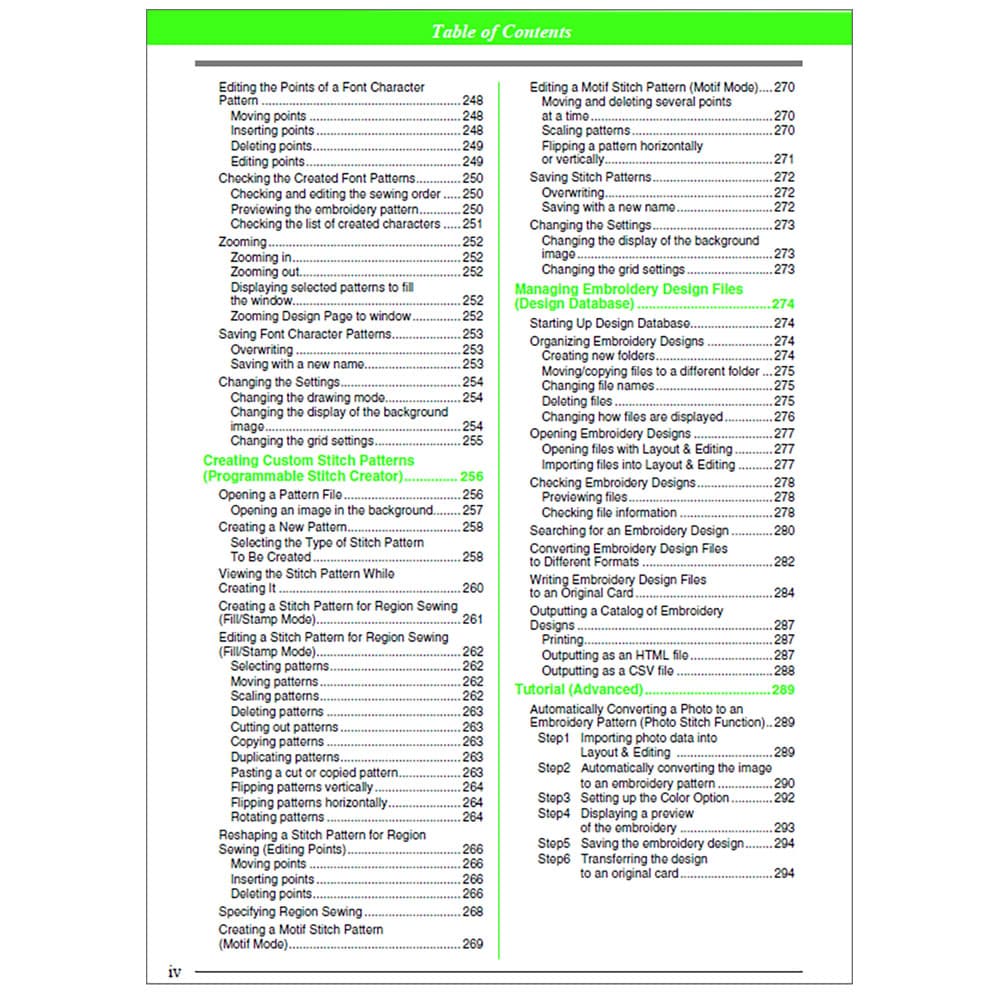 Brother PEDESIGN 7.0 Instruction Manual image # 117559