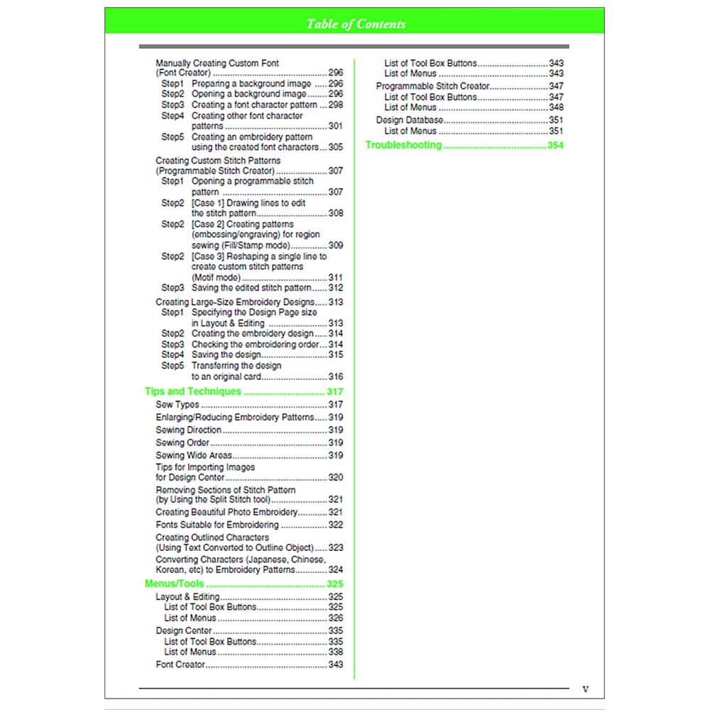 Brother PEDESIGN 7.0 Instruction Manual image # 117557